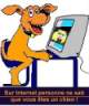 Un chien sur le net